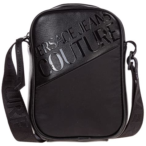 versace crossbody bag men|luxury men's crossbody messenger bag.